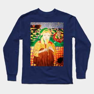 The Magical Musician And The Snake Long Sleeve T-Shirt